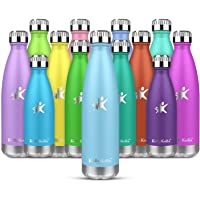 KollyKolla Botella de Agua Acero Inoxidable - 350ml-500ml-650ml-750ml- Termo Sin BPA Ecológica- Botellas Termica…